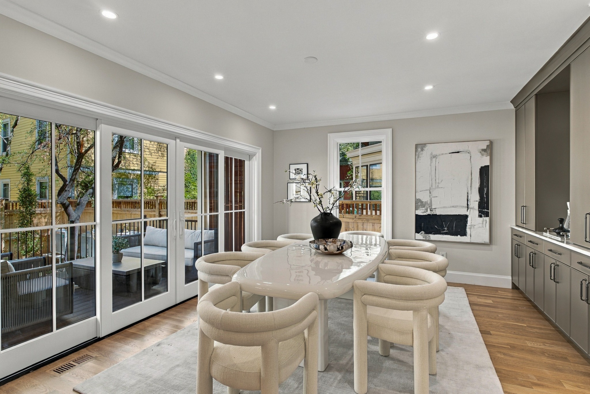 Dining room at The Hammond House