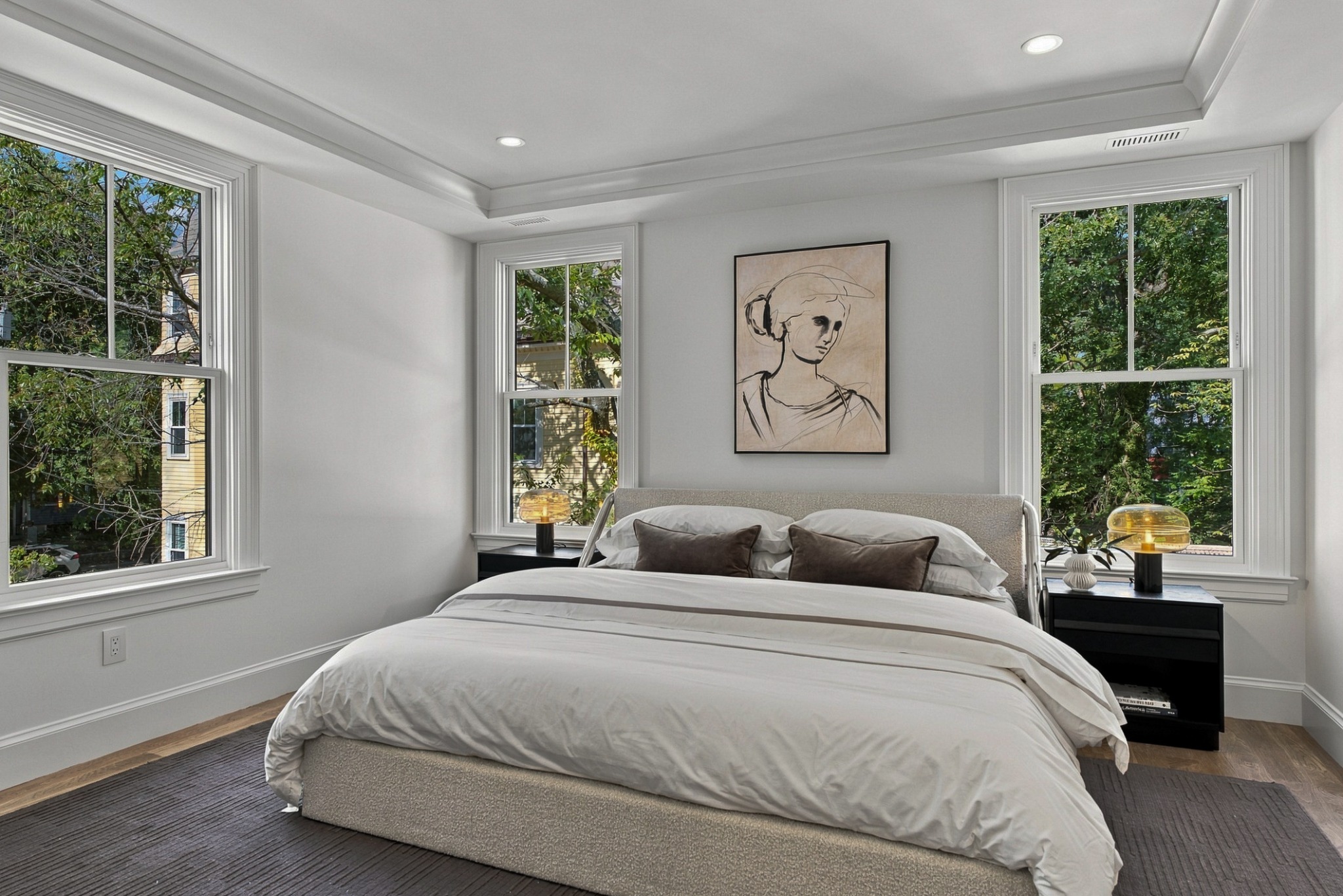 Primary bedroom suite